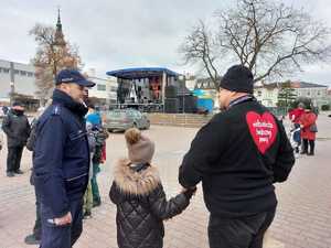 Policjanci dbali o bezpieczeństwo podczas 31. Finału WOŚP