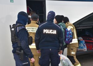 Działania policjantów na granicy