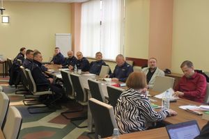Szkolenie policjantów w Sądzie Rejonowym w Tarnobrzegu