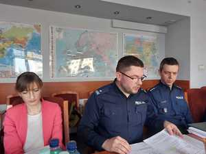 Członkowie Zespołu z Komendy Wojewódzkiej Policji w Rzeszowie, wydziałów Podkarpackiego Urzędu Wojewódzkiego, Komendy Wojewódzkiej Państwowej Straży Pożarnej  w Rzeszowie i Kuratorium Oświaty w Rzeszowie.