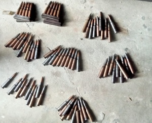 zabezpieczona amunicja