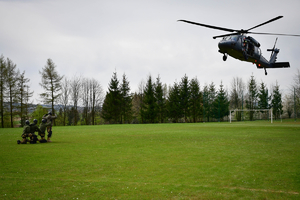 Policyjni kontrterroryści podczas ćwiczeń