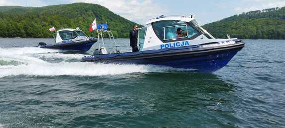 Szkolenie policjantów pełniących służbę na wodzie