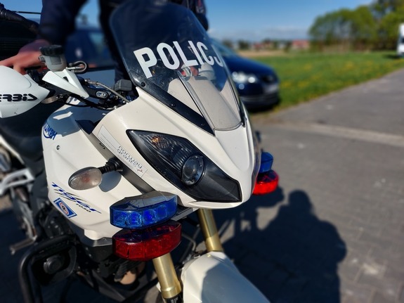 motocykl policyjny