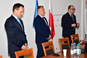 uczestnicy szkolenia w Komendzie Wojewódzkiej Policji w Rzeszowie