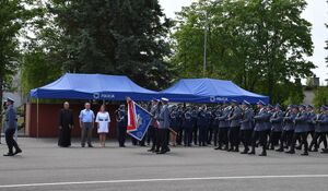 Ślubowanie nowo przyjętych policjantów na Oddziale Prewencji Policji