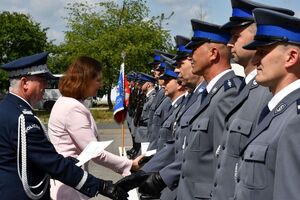 Obchody Święta Policji w oddziale prewencji