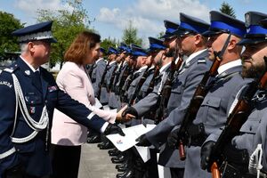 Obchody Święta Policji w oddziale prewencji