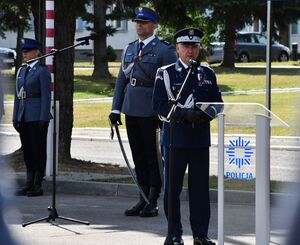 Obchody Święta Policji w oddziale prewencji