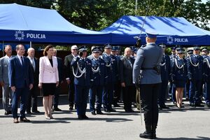 Obchody Święta Policji w oddziale prewencji