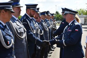 Obchody Święta Policji w oddziale prewencji
