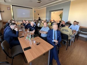 Posiedzenie Wojewódzkiego Zespołu Zarządzania Kryzysowego poświęcone zabezpieczeniu Beatyfikacji Rodziny Ulmów