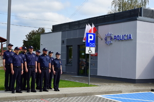 Otwarcie nowej siedziby Posterunku Policji w Pysznicy