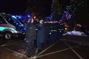 Podkarpaccy policjanci oddali hołd śp. asp. szt. Danielowi Łuczyńskiemu i asp. szt. Ireneuszowi Michalakowi