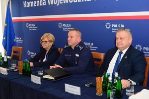 Odprawa służbowa podkarpackiej Policji