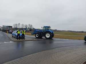 Protest rolników na terenie powiatu przeworskiego