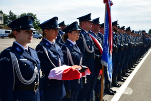 Obchody Święta Policji w rzeszowskim oddziale prewencji połączone ze ślubowaniem nowych policjantów