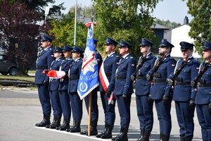 ślubowanie policjantów na terenie Oddziału Prewencji Policji w Rzeszowie