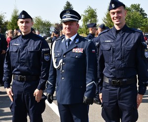 ślubowanie policjantów na terenie Oddziału Prewencji Policji w Rzeszowie