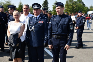 ślubowanie policjantów na terenie Oddziału Prewencji Policji w Rzeszowie