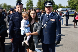 ślubowanie policjantów na terenie Oddziału Prewencji Policji w Rzeszowie