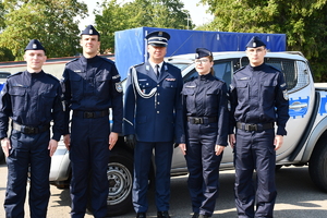 ślubowanie policjantów na terenie Oddziału Prewencji Policji w Rzeszowie