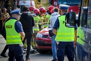 Zaproszeni goście i uczestnicy XI Podkarpackiego Młodzieżowego Święto Bezpieczeństwa Wewnętrznego