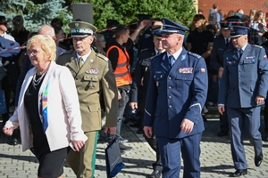 Zaproszeni goście i uczestnicy XI Podkarpackiego Młodzieżowego Święto Bezpieczeństwa Wewnętrznego