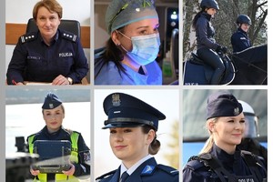Policjantki i pracownice służby cywilnej Policji