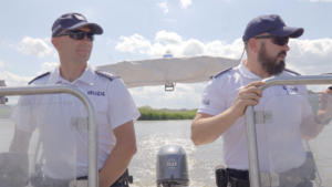 Podkarpaccy wodniacy w trakcie służby na wodzie