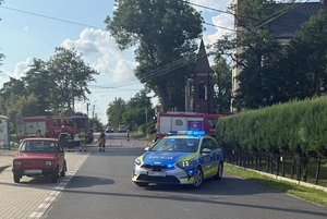 Miejsca wypadków z udziałem kierujących hulajnogami elektrycznymi w Łańcucie i Giedlarowj