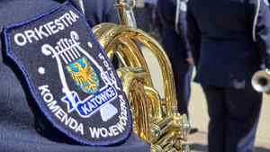 Policjanci podczas Święta Policji