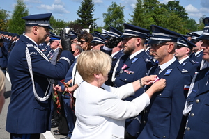 Policjanci i zaproszeni goście podczas obchodów Święta Policji w OPP Rzeszów