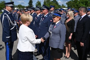 Policjanci i zaproszeni goście podczas obchodów Święta Policji w OPP Rzeszów