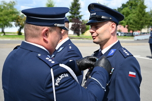 Policjanci i zaproszeni goście podczas obchodów Święta Policji w OPP Rzeszów