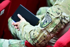 Policjanci podczas szkolenia