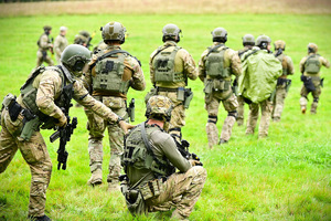 Policjanci podczas szkolenia