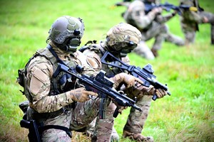 Policjanci podczas szkolenia