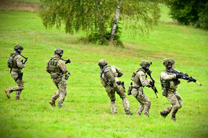 Policjanci podczas szkolenia