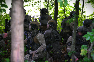 Policjanci podczas szkolenia