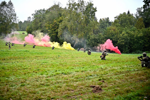Policjanci podczas szkolenia