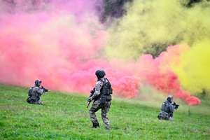 Policjanci podczas szkolenia