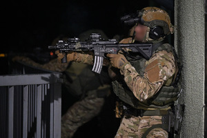 Policjanci podczas szkolenia