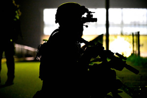 Policjanci podczas szkolenia