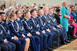 obchody jubileuszu Liceum w Tyczynie z udziałem podkarpackich policjantów