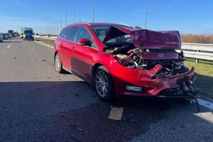 Zdjęcie z miejsca zdarzenia