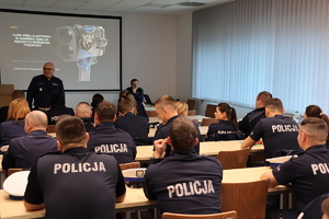 Policjanci podczas doskonalenia zawodowego