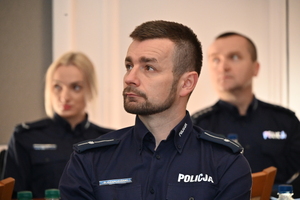 Funkcjonariusze podczas szkolenia