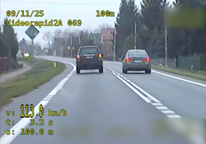 Zdjęcia z miernika prędkości