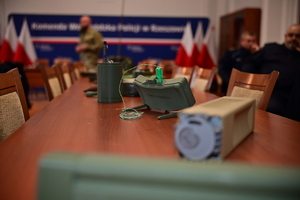 Funkcjonariusze podczas szkolenia.